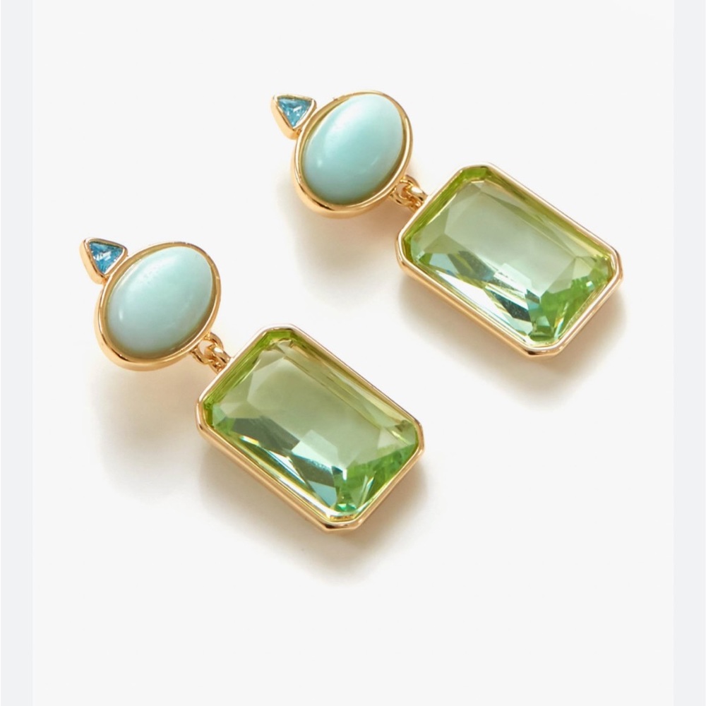 Mignonne Gavigan Lottie light turquoise earrings